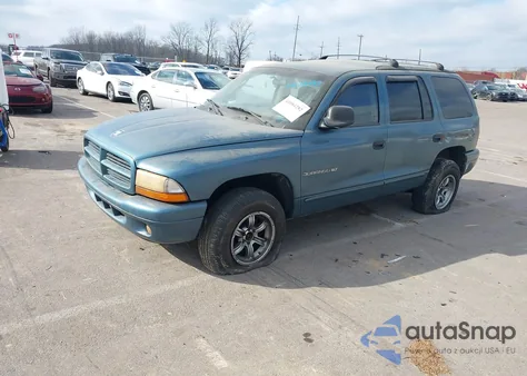 2001 Dodge Durango из США, поврежденный, VIN 1B4HS28N91F528625